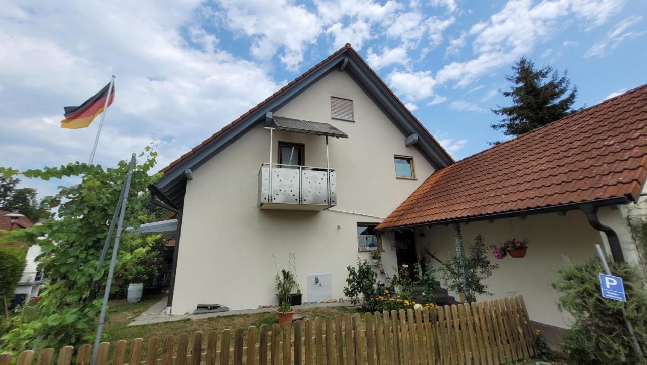 Ferienwohnung Naehe Bodensee. Meckenbeuren Buitenkant foto